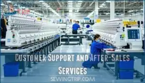 customer support and after-sales services