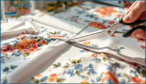 cutting fabric for precision