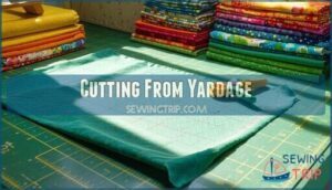 cutting from yardage