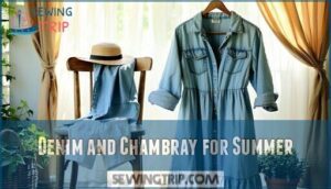 denim and chambray for summer
