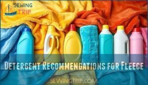 detergent recommendations for fleece