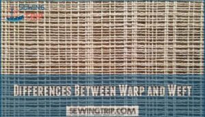differences between warp and weft