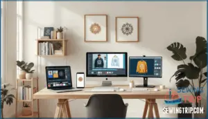 digital design platforms (canva, photoshop, printful design maker)