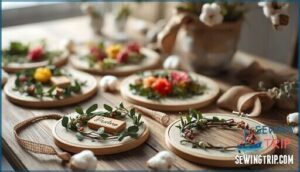 diy embroidery hoop wreaths and decor