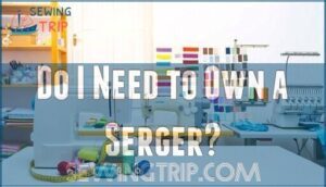 do i need to own a serger