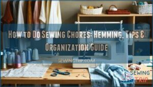does a sewing chore