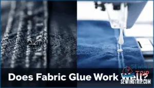 does fabric glue work well