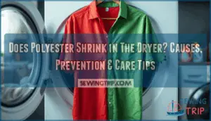 does polyester shrink in the dryer wash