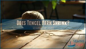 does tencel yarn shrink