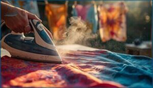 drying and setting the paint drying and setting the paint