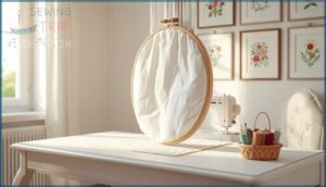 efficient embroidery and mistake fixes