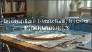 embroidery design transfer sewing tricks