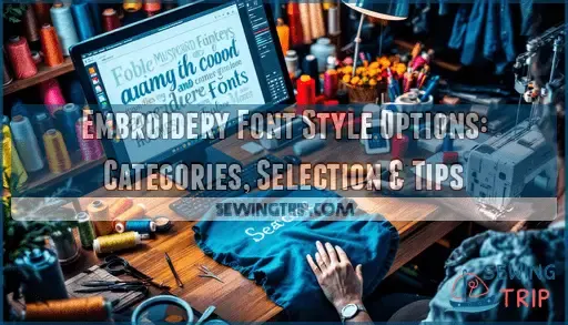 embroidery font style options