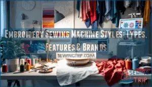 embroidery sewing machine styles
