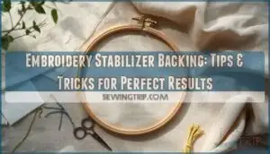 embroidery stabilizer backing tips and tricks