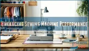 enhancing sewing machine performance