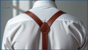 ensuring proper placement on shoulders ensuring proper placement on shoulders