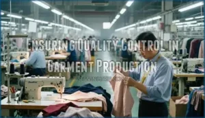 ensuring quality control in garment production