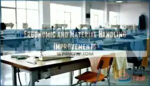 ergonomic and material handling improvements