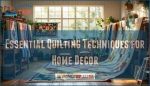 essential quilting techniques for home decor