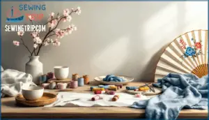essential sashiko tools and materials