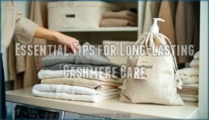 essential tips for long-lasting cashmere care