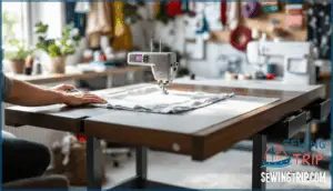 extension tables and work surfaces