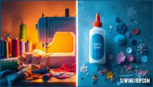 fabric glue vs sewing