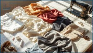 fabric selection and ease considerations