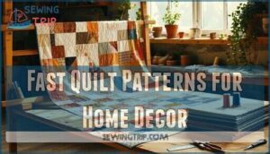 fast quilt patterns for home decor