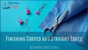 finishing curved and straight edges