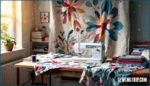 free-motion and improvisational quilting