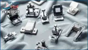 free-motion quilting feet variations