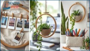 functional and giftable hoop art ideas