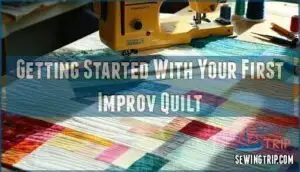 getting started with your first improv quilt