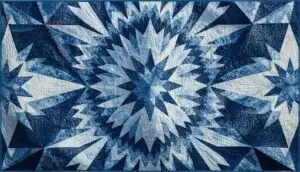 glacier star and angular patterns