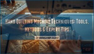 hand quilting machine techniques