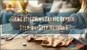 hand stitching fabric repair methods