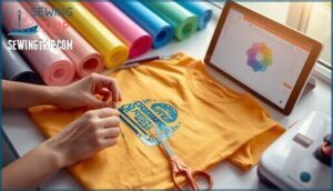 heat transfer vinyl applique