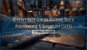 heavy duty sewing machine tests