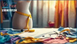 hip and waist measurements for bottoms