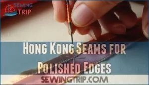 hong kong seams for polished edges
