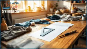 how an l-square is used in sewing