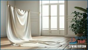 how long does satin take to dry