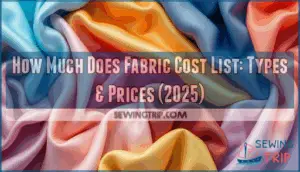 how much does fabric cost list how much does fabric cost list