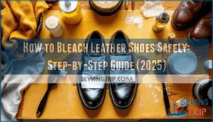 how to bleach leather shoes