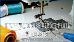 how to diagnose needle plate problems