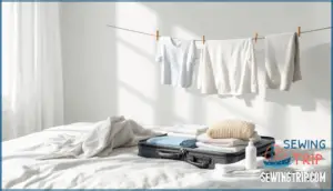how to dry quick-dry clothes when traveling