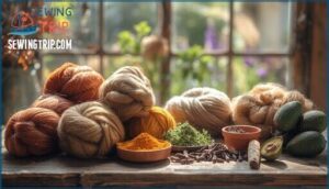 how to dye wool naturally