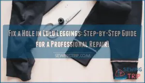 how to fix a hole in lulu leggings